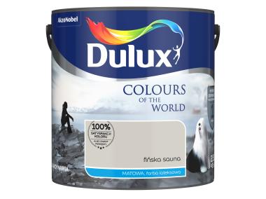 Zdjęcie: Farba do wnętrz Kolory Świata 2,5 L fińska sauna DULUX