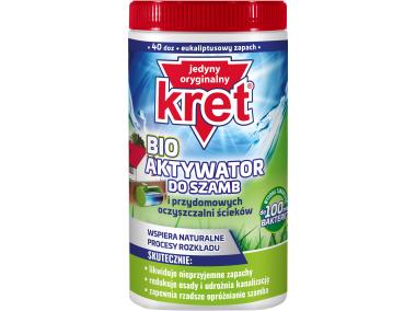 Zdjęcie: Aktywator do szamb i przydomowych oczyszczalni ścieków Bio 1 kg KRET