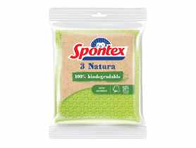 Ścierki gąbczaste Natura 3 sztuki SPONTEX