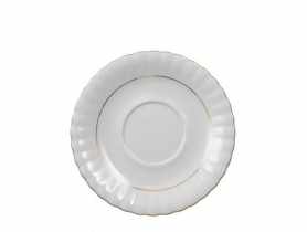 Spodek do fliżanki Iwona 14 cm PORCELANA CHODZIEŻ