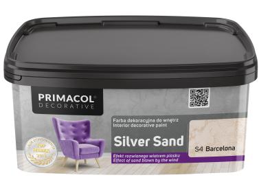 Zdjęcie: Farba dekoracyjna Silver Sand 1 L Barcelona S4 PRIMACOL DECORATIVE
