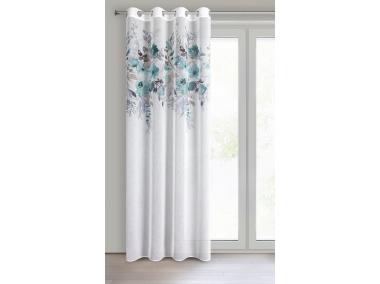 Zdjęcie: Zasłona gotowa D91 Greta 140x250 cm biały EUROFIRANY
