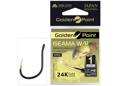Zdjęcie: Haczyk Golden Point - Iseama nr 12 gb opakowanie 10 sztuk MIKADO