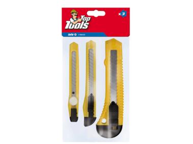 Zdjęcie: Noże, zestaw 3 sztuki TOP TOOLS