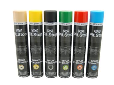 Zdjęcie: Spray do kokpitu denim black 750 ml matt PIT STOP