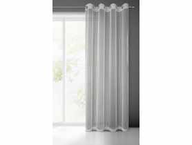 Firana gotowa Noelia 140x250 cm srebrny EUROFIRANY