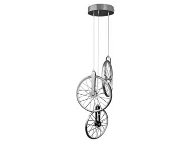 Zdjęcie: Lampa wisząca Bicykl 3 chrom IL MIO