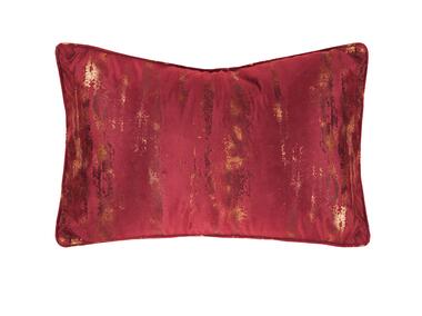 Zdjęcie: Poszewka andrean czerwono-złoty 30x50 cm CHIC HOME