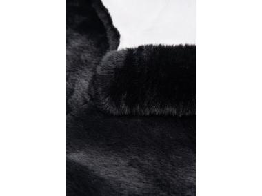 Zdjęcie: Dywan sztuczna skóra Rabbit 90x120 cm czarny MULTI-DECOR