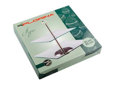 Zdjęcie: Patera 2-poziomowa kwadratowa FLORINA