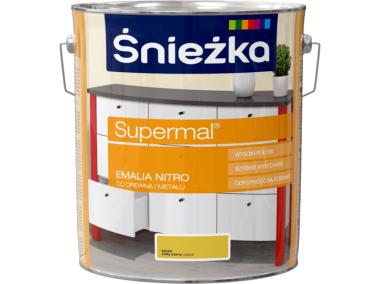 Zdjęcie: Emalia Nitro żółty jasny 10L ŚNIEŻKA