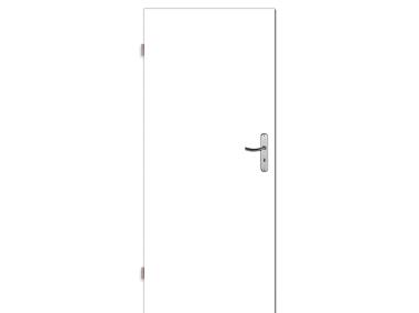 Zdjęcie: Drzwi wewnętrzne 90 cm lewe pełne białe Classik VOSTER
