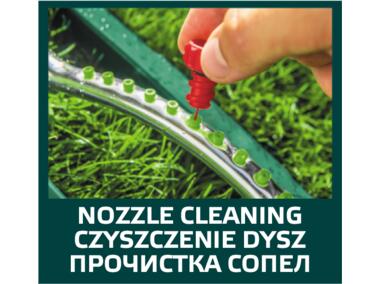 Zdjęcie: Zraszacz oscylacyjny, powierzchnia zraszania do 378 m2, 16 dyszy zraszających VERTO
