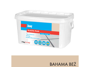 Zdjęcie: Fuga elastyczna beż bahama 5 kg  KNAUF