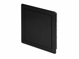 Drzwiczki rewizyjne 20x20 cm czarne plastikowe AWENTA