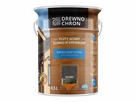 Impregnat Express 4,5 L szary DREWNOCHRON