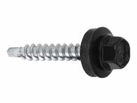 Wkręty do blachy farmery 4,8x35 mm czarne WKRĘT-MET