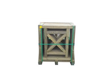 Zdjęcie: Płot tarasowy Ken R65 prosty + poręcz 90x90 cm SOBEX