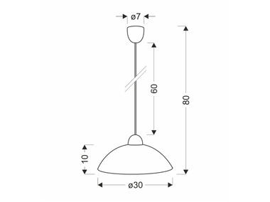 Zdjęcie: Lampa wisząca 1-punktowa Macari CANDELLUX