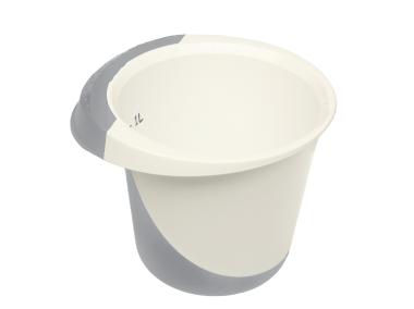 Zdjęcie: Miska do miksowania z funkcją antypoślizgową 1,5 L Nordic Grey 10174 KEEEPER