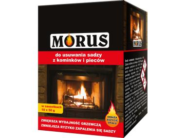 Zdjęcie: Proszek do usuwania sadzy z kominków i pieców Morus 50 g BROS