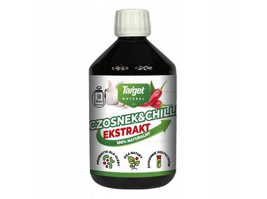 Zdjęcie: Preparat na szkodniki naturalny ekstrakt czosnek&chill 500 ml TARGET