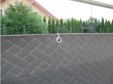 Zdjęcie: Mata Ogrodzeniowa 1,20x5,00 m grafitowa DECOMAT
