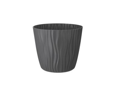 Zdjęcie: Doniczka Sahara 22 cm szara VERDENIA