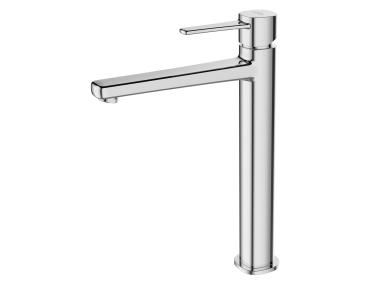 Zdjęcie: Wysoka bateria umywalkowa Glamour chrom INVENA