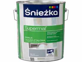 Emalia Supermal stalowy RAL7001 10L ŚNIEŻKA