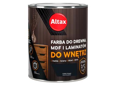 Zdjęcie: Farba do drewna,MDF i laminatów do wnętrz 0,75 L czarny ALTAX