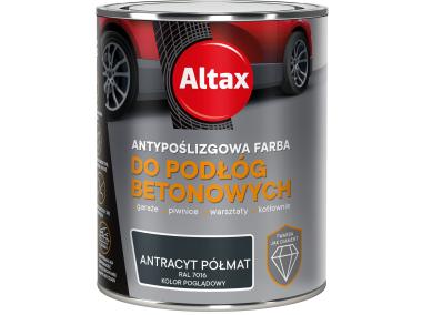 Zdjęcie: Farba do podłóg betonowych 0,75 L antracyt półmat ALTAX