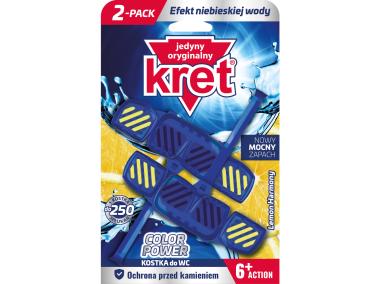 Zdjęcie: Kostka w koszyczku Lemon harmony barwiąca wodę 2 x 40 g KRET