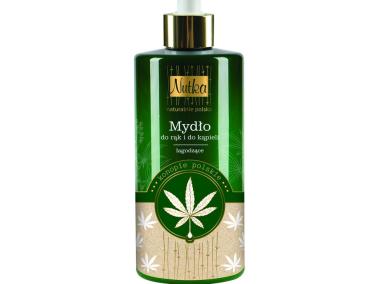 Zdjęcie: NUTKA Mydło w płynie do rąk i do kąpieli -                             konopie polskie 400 ml M0