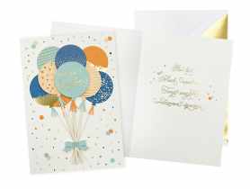Karnet SCH-001 W dniu urodzin - balony KUKARTKA