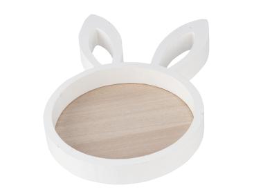 Zdjęcie: Patera dekoracyjna drewniana z uszami 19x30 cm ALTOMDESIGN
