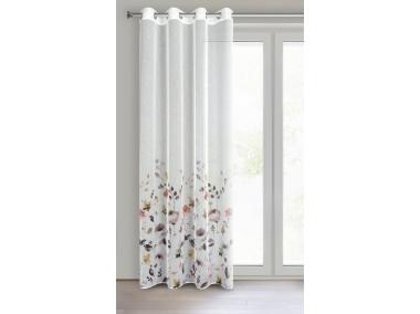 Zdjęcie: Zasłona gotowa D91 Lavin 140x250 cm biały EUROFIRANY