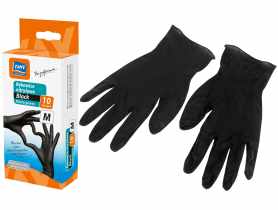Rękawice nitrylowe Black 10 sztuk M SIMPLE SOLUTIONS