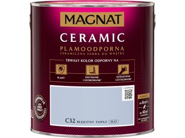 Zdjęcie: Farba Ceramic błękitny topaz C32 2,5L MAGNAT