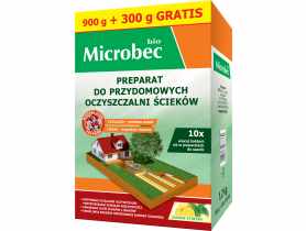 Aktywator do oczyszczalni Microbec Bio 900 g + 300 g gratis BROS