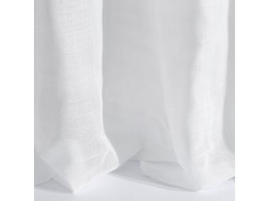 Zdjęcie: Zasłona Botanic 140x250 cm złoto-biała na taśmie EUROFIRANY