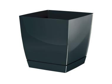 Zdjęcie: Doniczka Coubi grafit 21 cm PROSPERPLAST