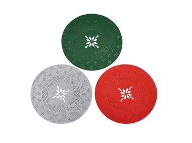 Zdjęcie: Mata filcowa okragła  35 cm dekoracja Scandic mix 3 kolorów ALTOMDESIGN