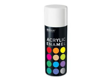 Zdjęcie: Emalia akrylowa 9010 biały czysty matowy 400 ml aerozol BOTTARI