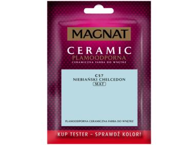 Tester farba ceramiczna niebieański chalcedon 30 ml MAGNAT CERAMIC