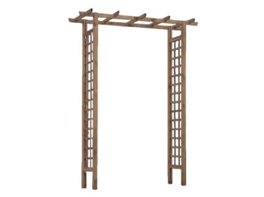 Zdjęcie: Pergola Frezja prosta 153x200x58 cm brąz SOBEX