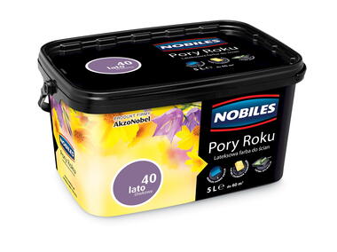 Farba lateksowa Pory Roku 5 L lato śliwkowe NOBILES