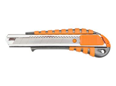 Zdjęcie: Nóż z ostrzem łamanym 18 mm, metalowy korpus NEO