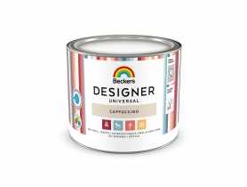 Emalia do drewna i metalu Designer Universal Cappuccino 0,5 L BECKERS