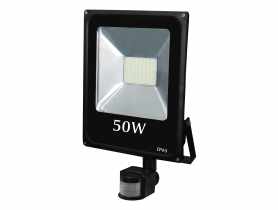 Naświetlacz LED 50 W z czujnikiem ruchu Slim VOLTENO